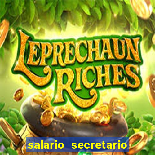 salario secretario de esportes